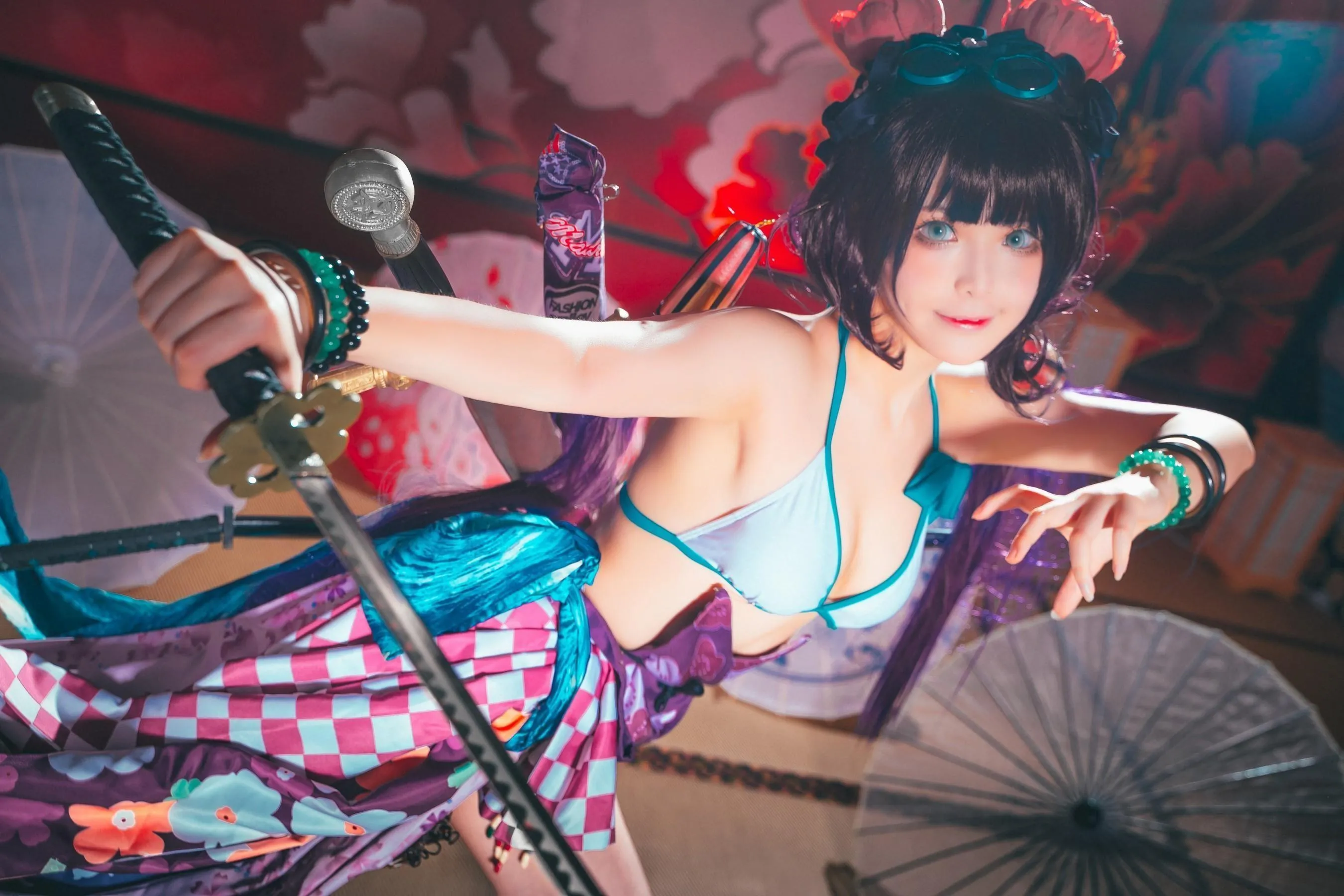 w百合欧皇子w – NO.12 水着阿荣 [21P]插图6